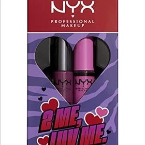 NYX Professional Makeup 2 ME, LUV ME Valentines Butter Lip Gloss 2pk